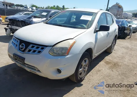 2012 Nissan Rogue S из США, поврежденный, VIN JN8AS5MT7CW276293